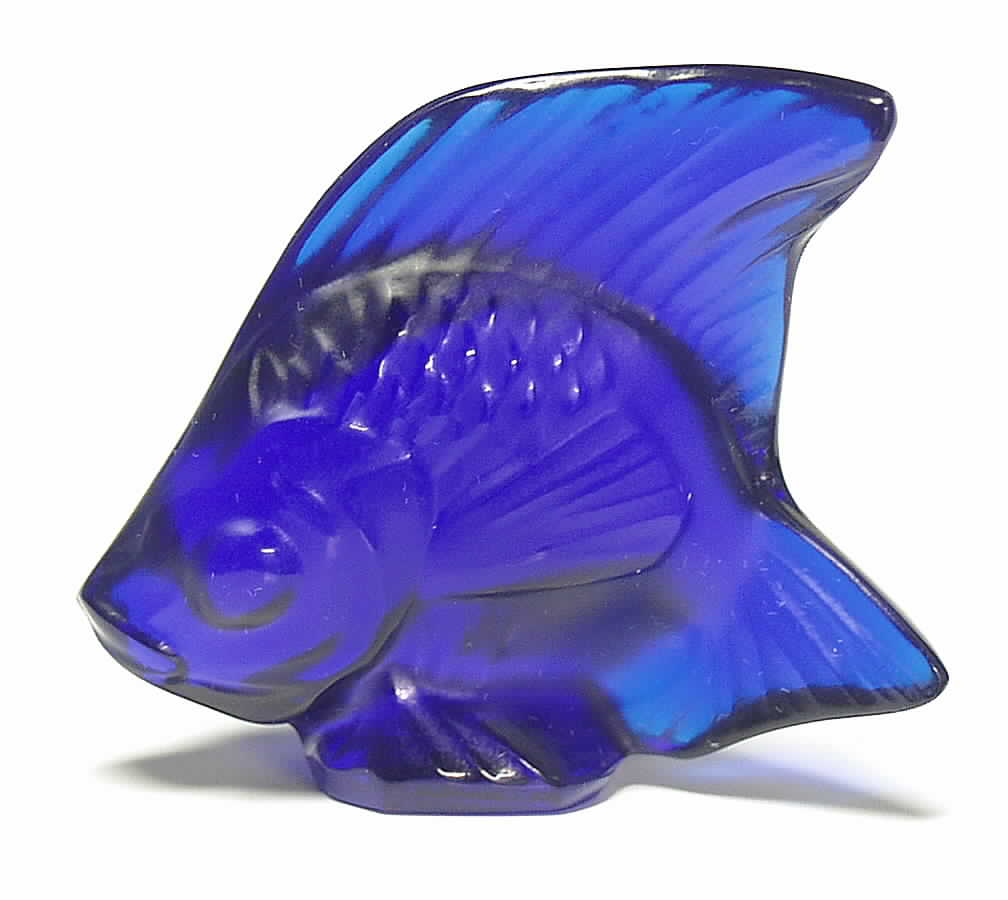 Aquarium Fish Fish - Cap Ferrat Blue - Boxed by Lalique-1