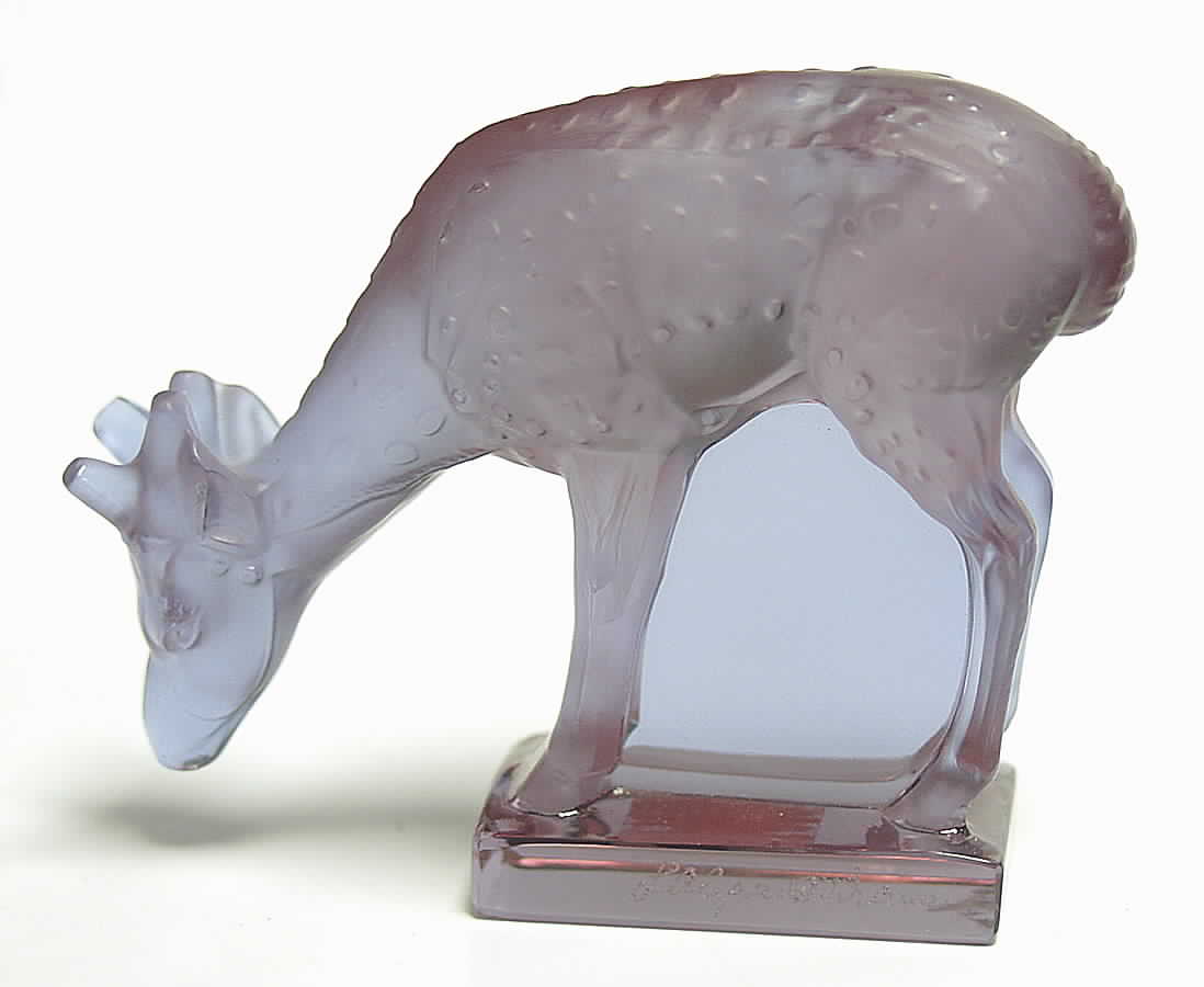 Fawn Fawn - Rose - With Box by Lalique-1