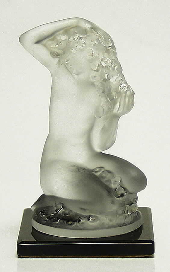 Nudes Floreal Nude - Clear With Attached Base - Boxed by Lalique-1