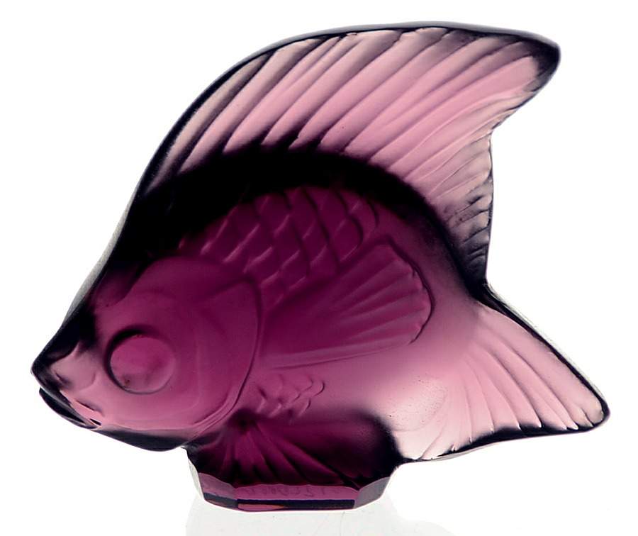 Aquarium Fish Fish - Purple - Boxed by Lalique-1