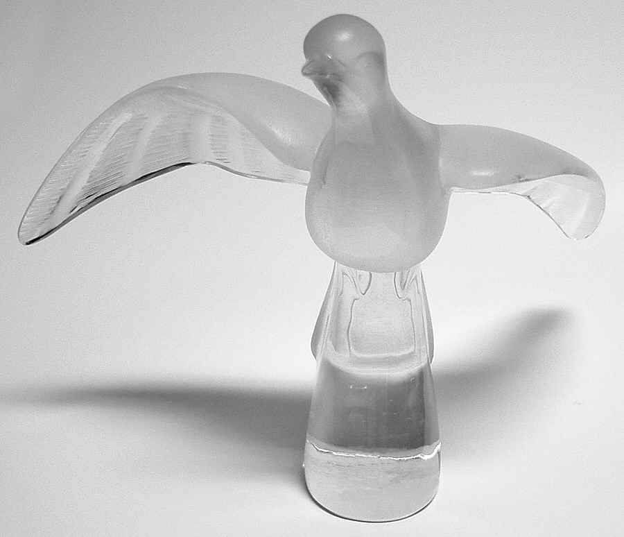 Birds Auxo - Dove - Boxed by Lalique-1