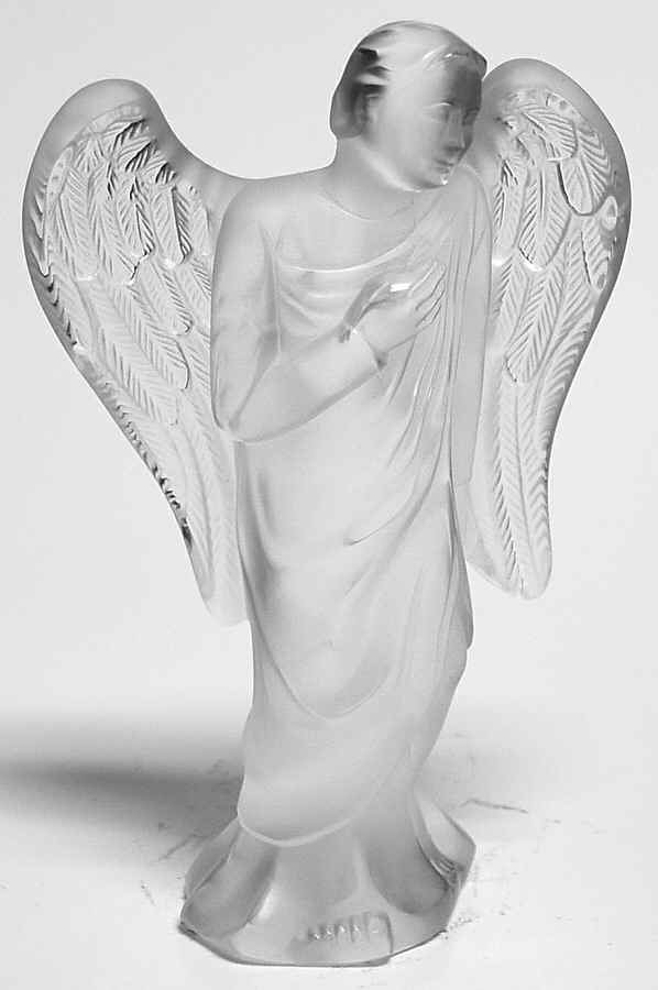 Religious Gabriel The Angel - With Box by Lalique-1