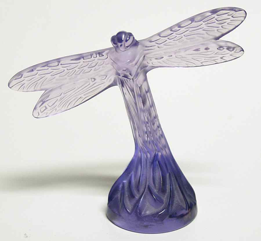 Insects & Butterflies Dragonfly - Violet - Boxed by Lalique-1