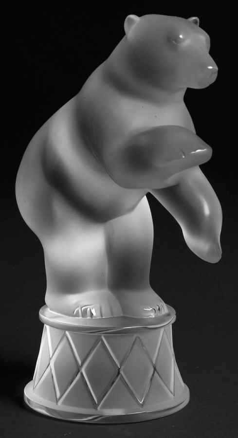Animals Wild Circus Polar Bear Balou - Boxed by Lalique-1