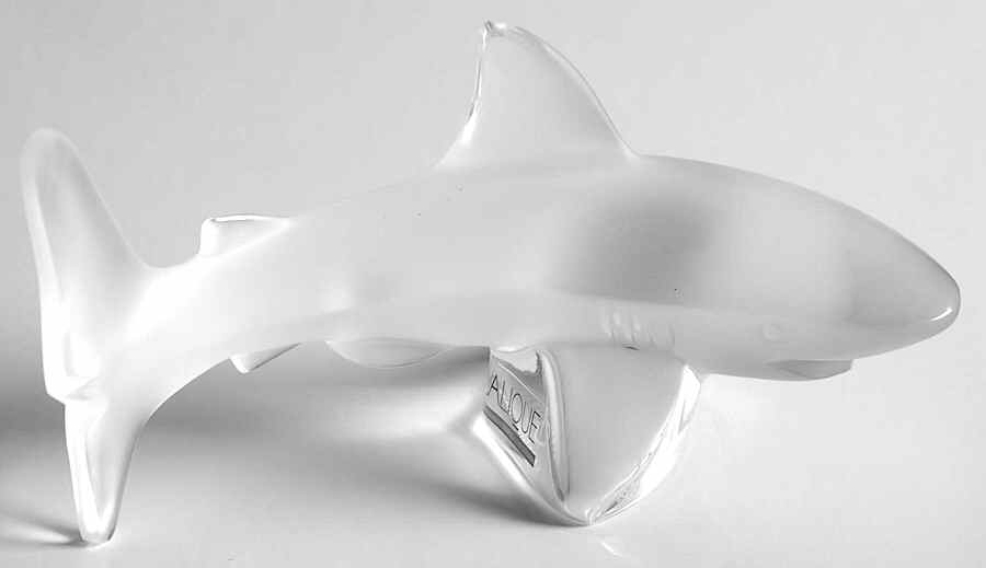 Animals - Other Shark - Atlantis Clear - Boxed by Lalique-1