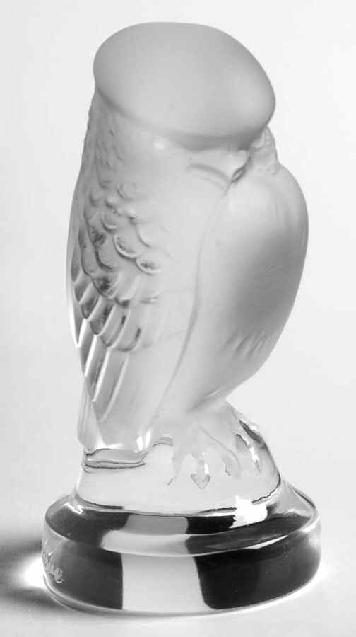Birds Owl - Rapace Seal - Boxed by Lalique-1