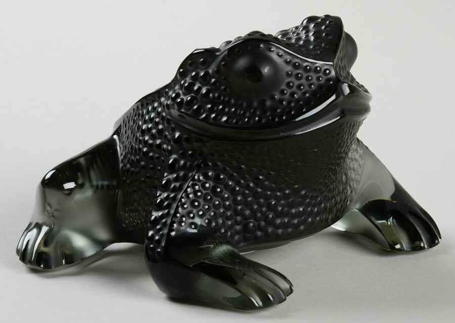 Animals - Other Gregoire Toad - Grey - Boxed by Lalique-1