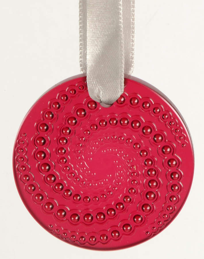 Lalique Christmas Ornament Etoile Filante - Red - No Box by Lalique-1