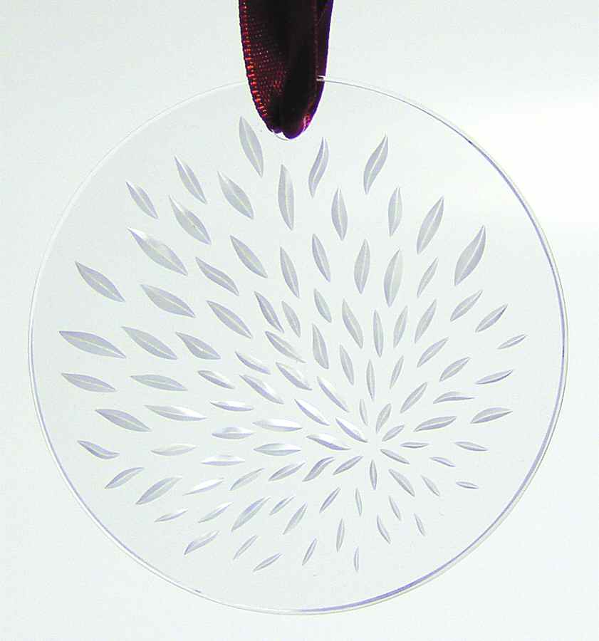 Lalique Christmas Ornament Vibration-Clear - No Box by Lalique-1