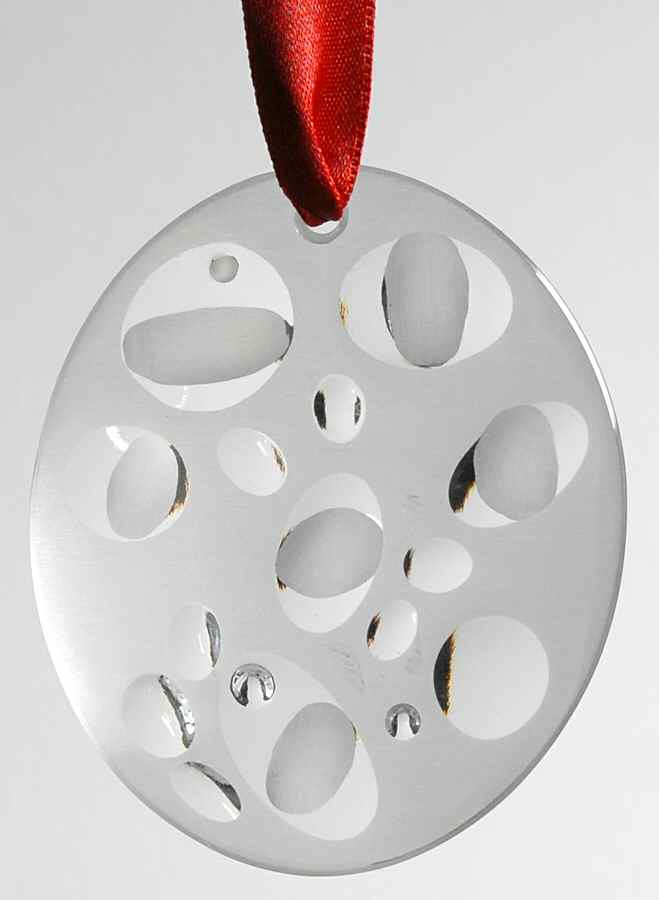 Lalique Christmas Ornament Icy Bubble-Clear - Boxed by Lalique-1