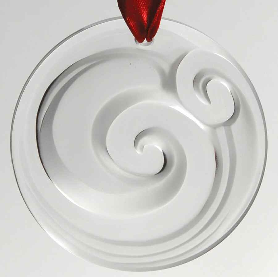 Lalique Christmas Ornament China Mood - Boxed by Lalique-1