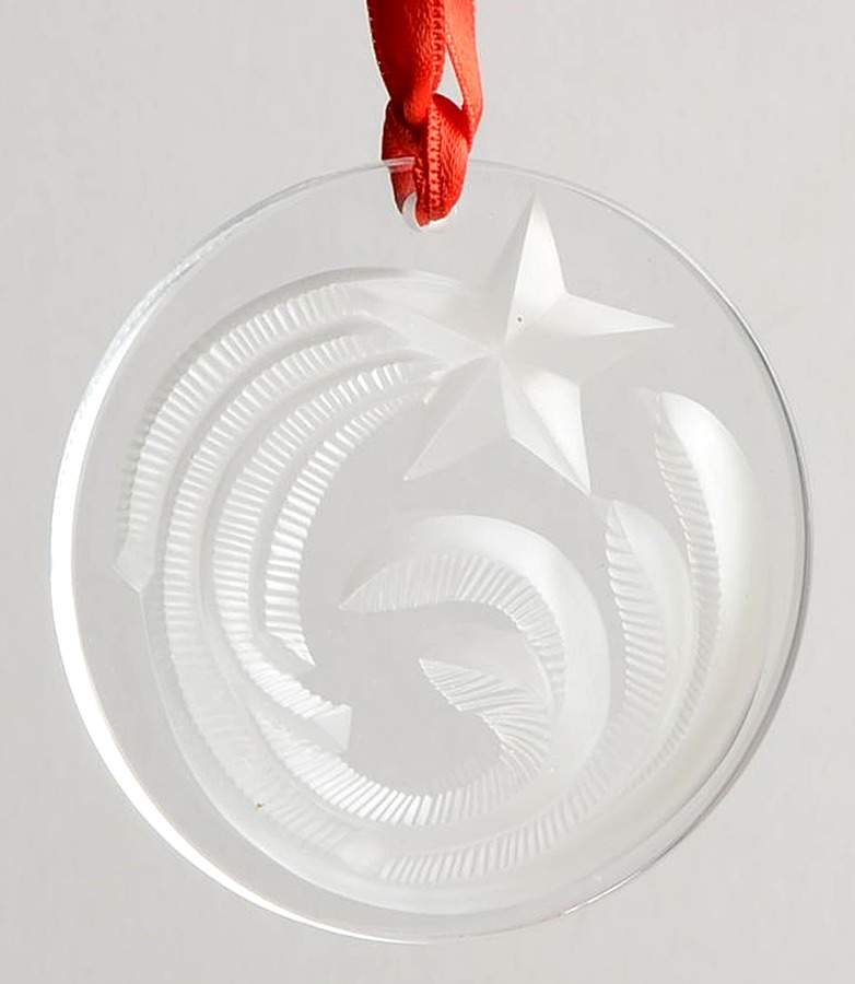 Lalique Christmas Ornament Comet-Clear - Boxed by Lalique-1