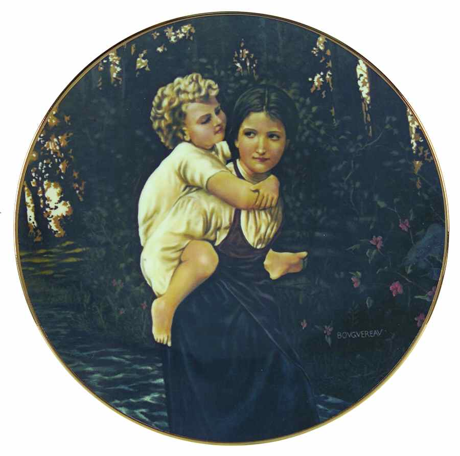 Beauty of Bouguereau Jean Et Jeanette - Boxed by Royal Cornwall-1