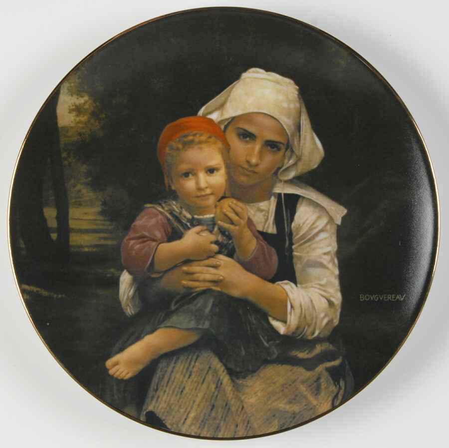 Beauty of Bouguereau Frere Et Soeur - No Box by Royal Cornwall-1
