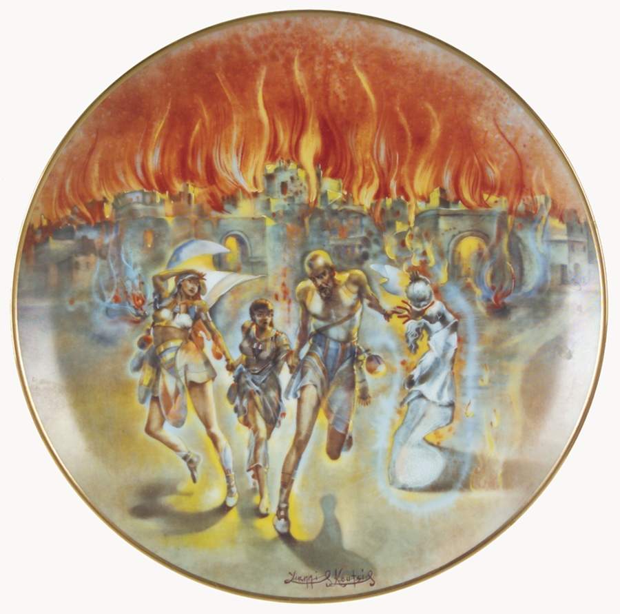 Creation-Charter Sodom And Gomorrah - Boxed by Royal Cornwall-1