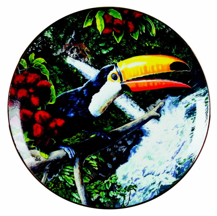 Exotic Birds of Tropique Toco Toucan - Boxed by Royal Cornwall-1