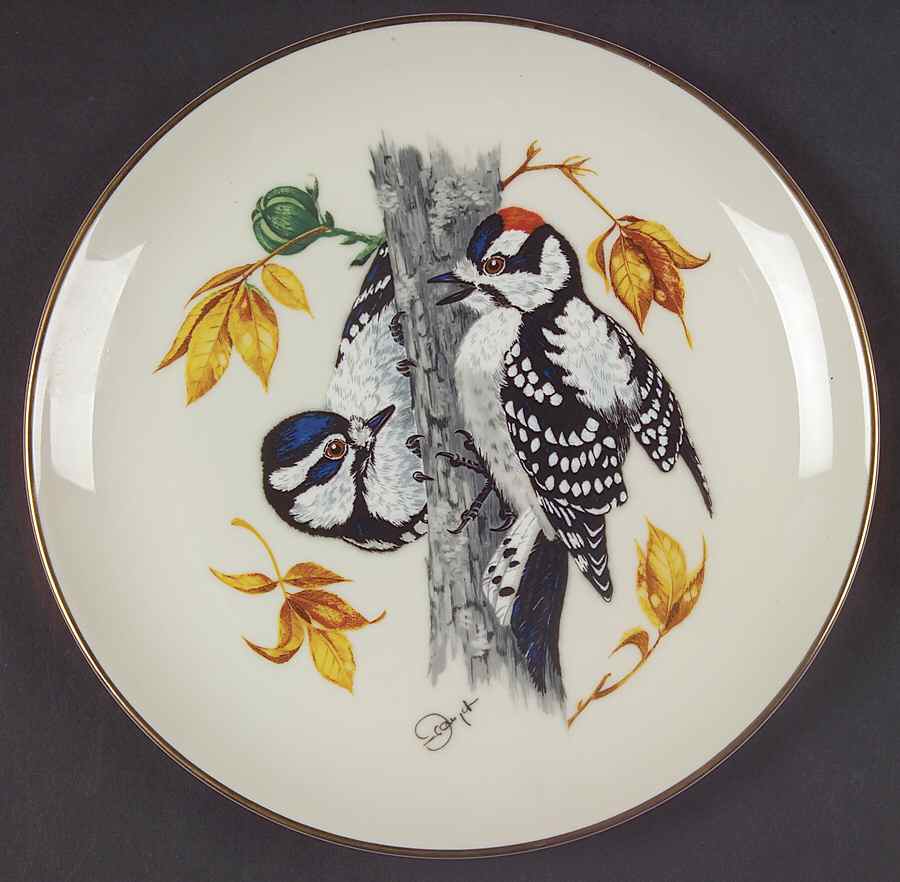 Four Seasons We Survive-Fall Woodpeckers - Boxed by Royal Cornwall-1