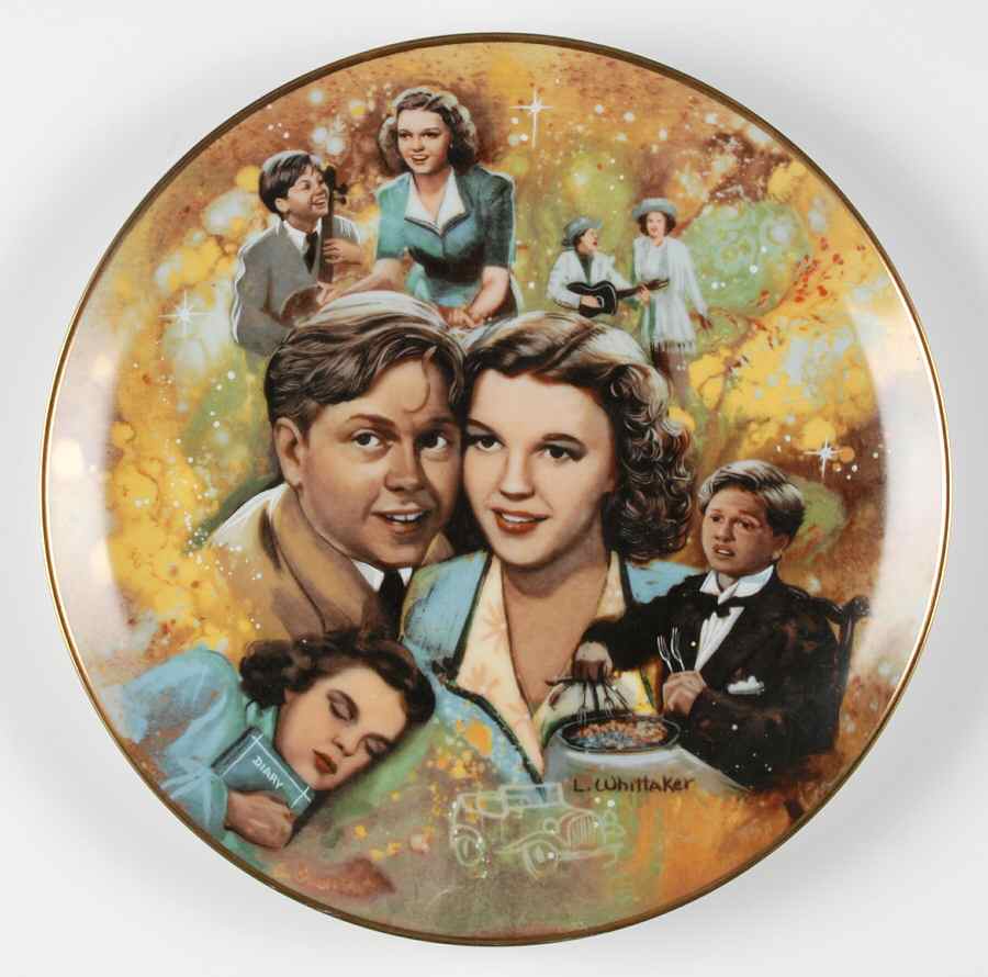 Golden Age of Cinema Judy And Mickey - Boxed by Royal Cornwall-1