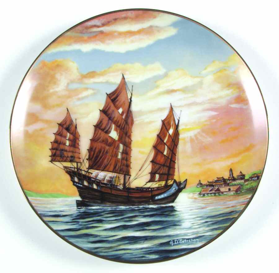 Legendary Ships of The Sea The Foochow Sea Junk - Boxed by Royal Cornwall-1