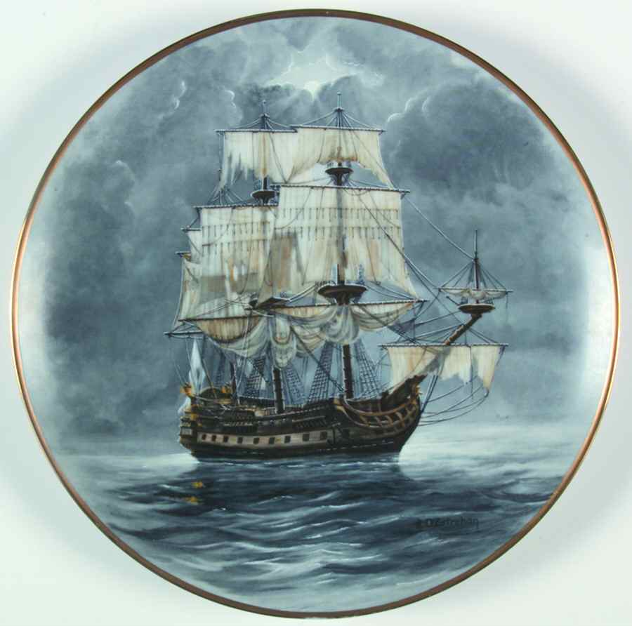 Legendary Ships of The Sea The Flying Dutchman - With Box by Royal Cornwall-1
