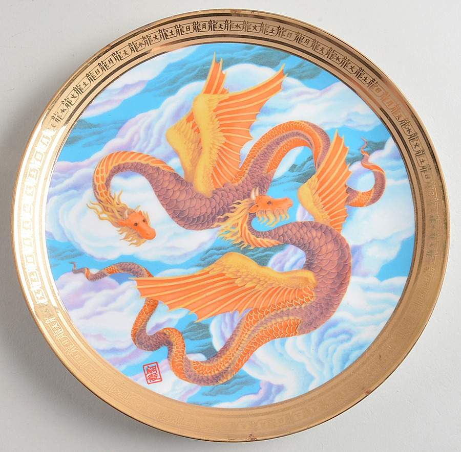 Most Precious Gifts of Sheng Lung Sky - Boxed by Royal Cornwall-1