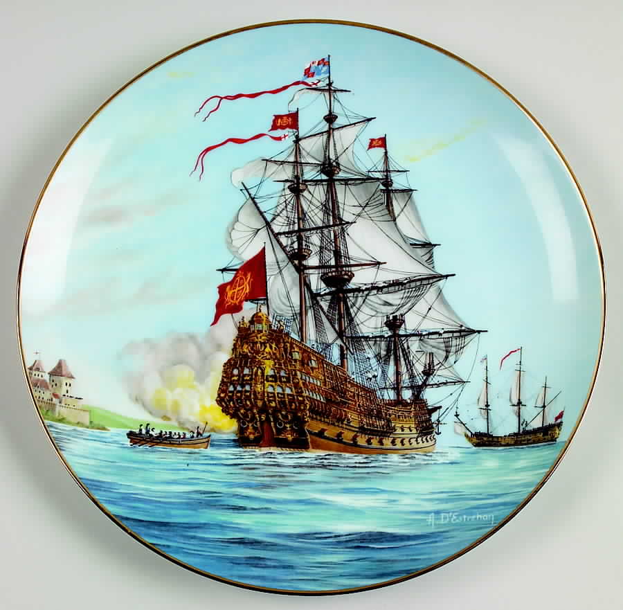 2000 Years of Sailing Ships Hms Royal Sovereign - No Box by Royal Cornwall-1