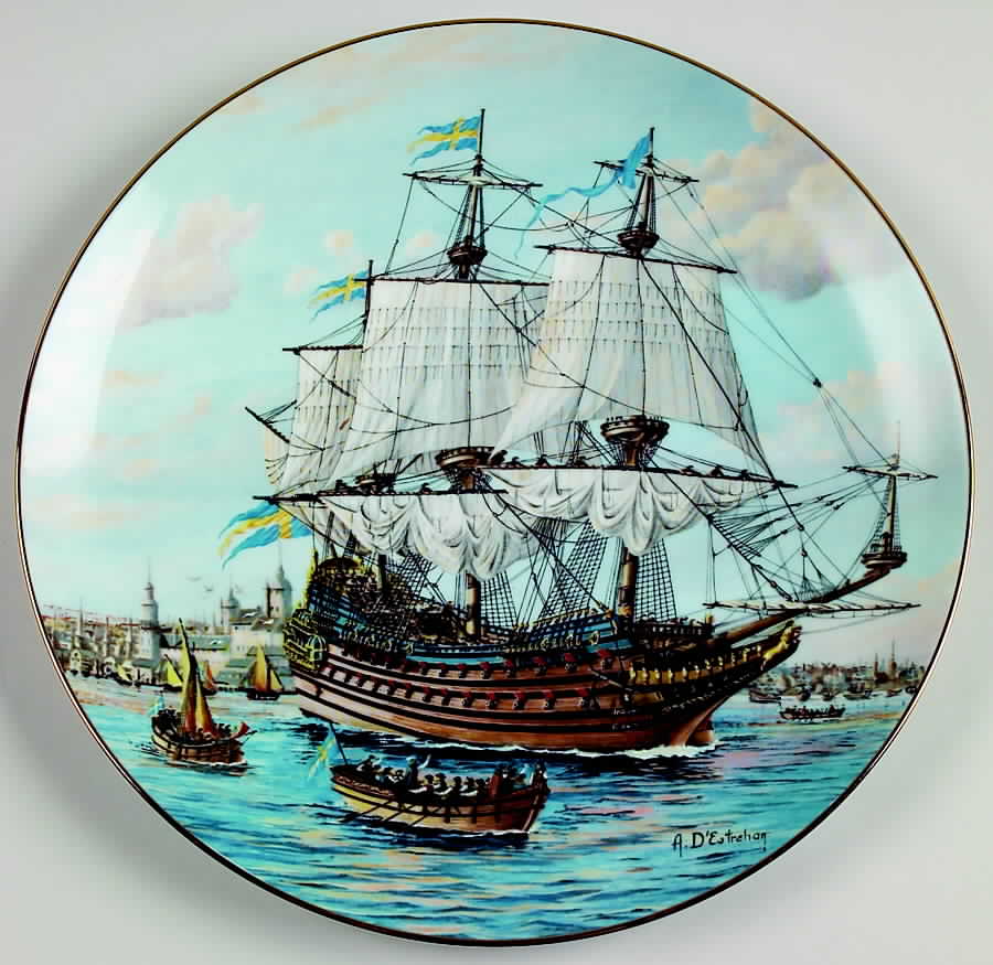 2000 Years of Sailing Ships Vasa - No Box by Royal Cornwall-1
