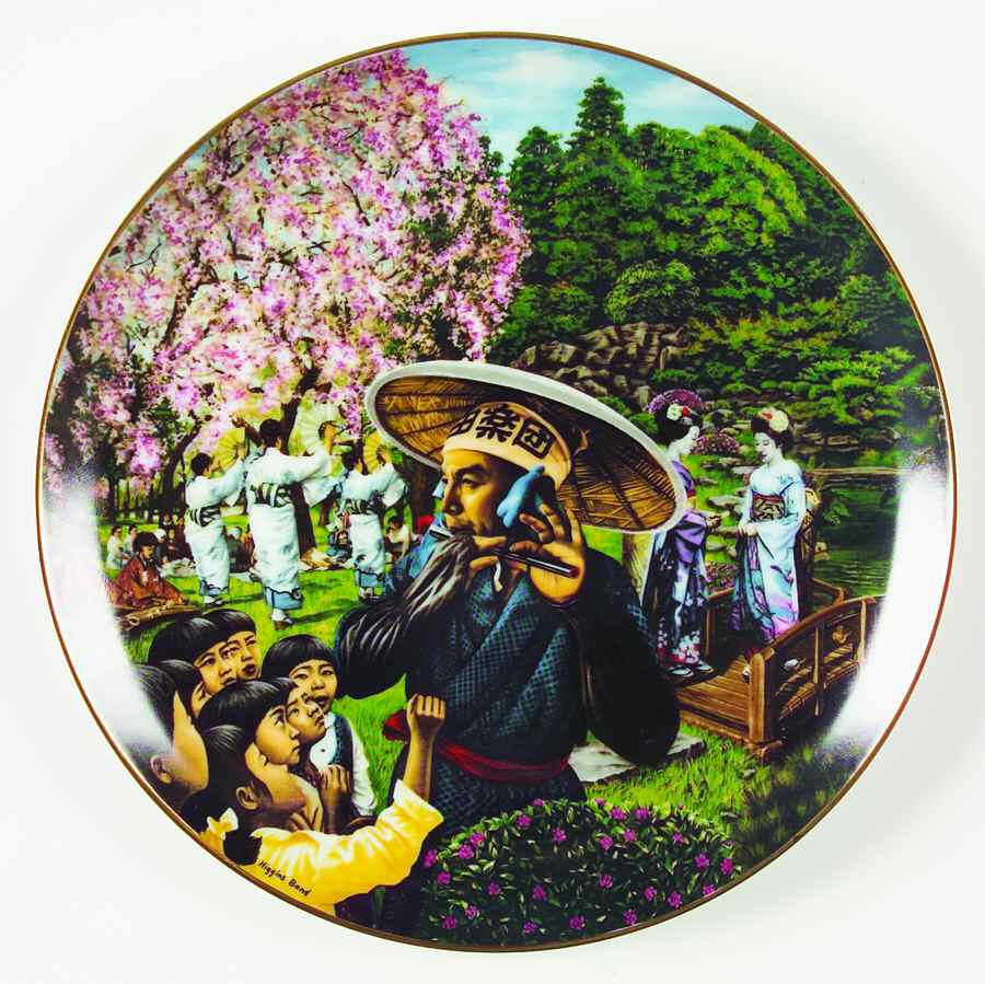 Windows On The World Tokyo At Cherry Blossom  - No Box by Royal Cornwall-1