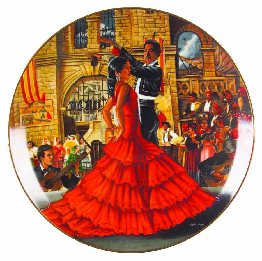 Windows On The World Flamenco Of Madrid - Boxed by Royal Cornwall-1