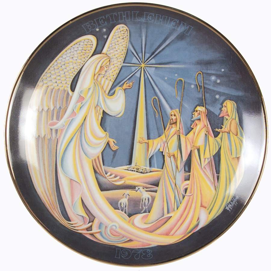 Bethlehem Christmas Glad Tidings - No Box by Royal Cornwall-1