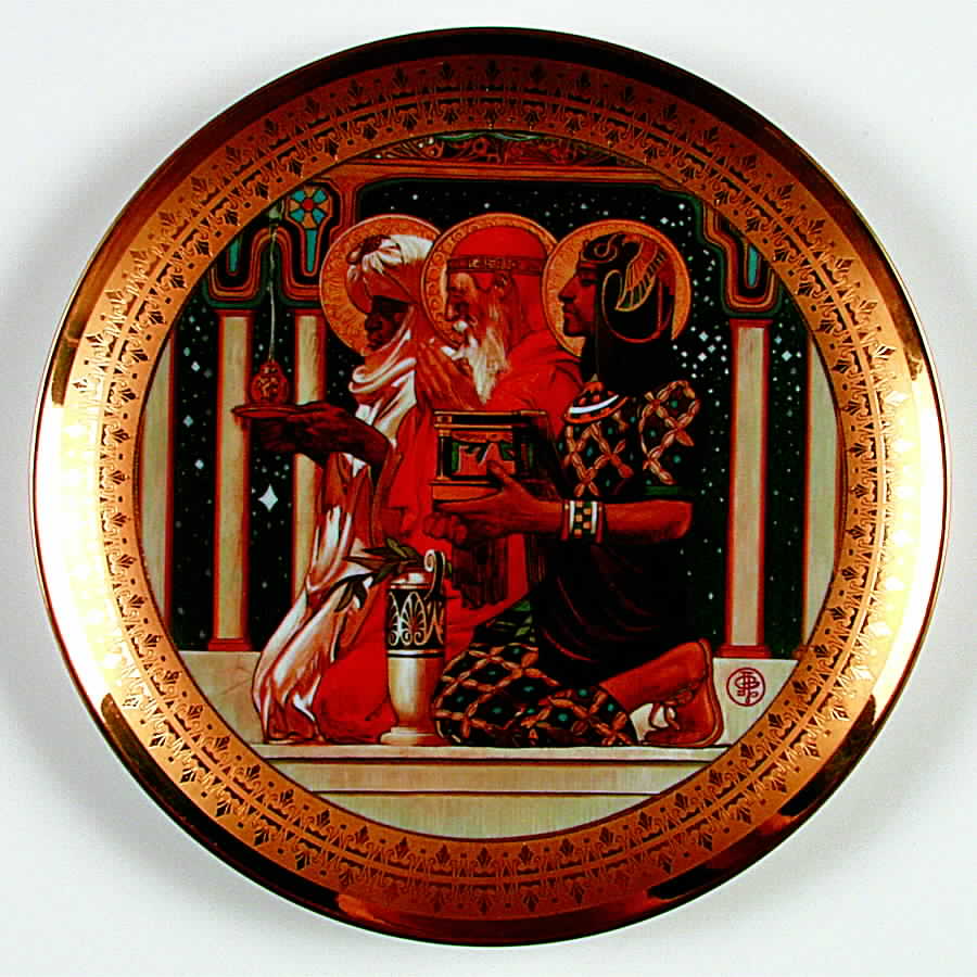 Classic Christmas We Three Kings - Boxed by Royal Cornwall-1