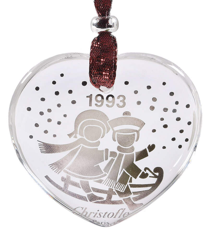 Christofle Christmas Ornament-Noel Noel - Boxed by Christofle France-1