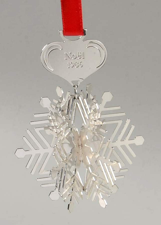 Christofle Christmas Ornament-Noel Snowflake - Boxed by Christofle France-1