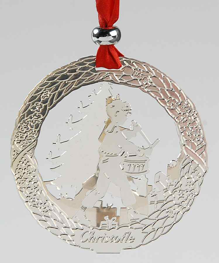 Christofle Christmas Ornament-Noel Drummer Boy - Boxed by Christofle France-1