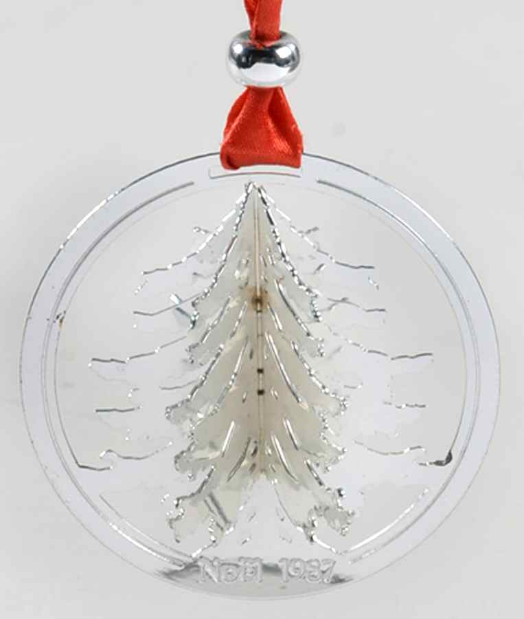 Christofle Christmas Ornament-Noel Christmas Tree - Boxed by Christofle France-1