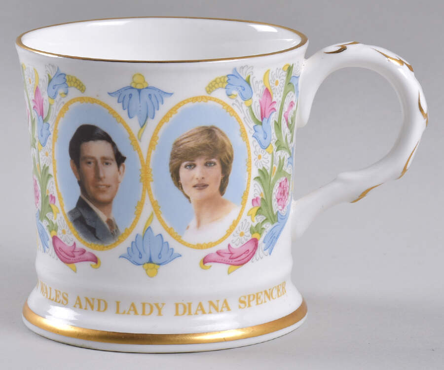 Coalport Royalty Giftware Charles & Diana Marriage Mug - No Box by Coalport-1