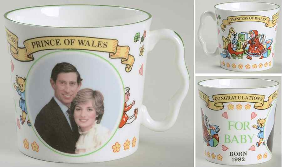 Coalport Royalty Giftware Prince William Birth Mug - Boxed by Coalport-1