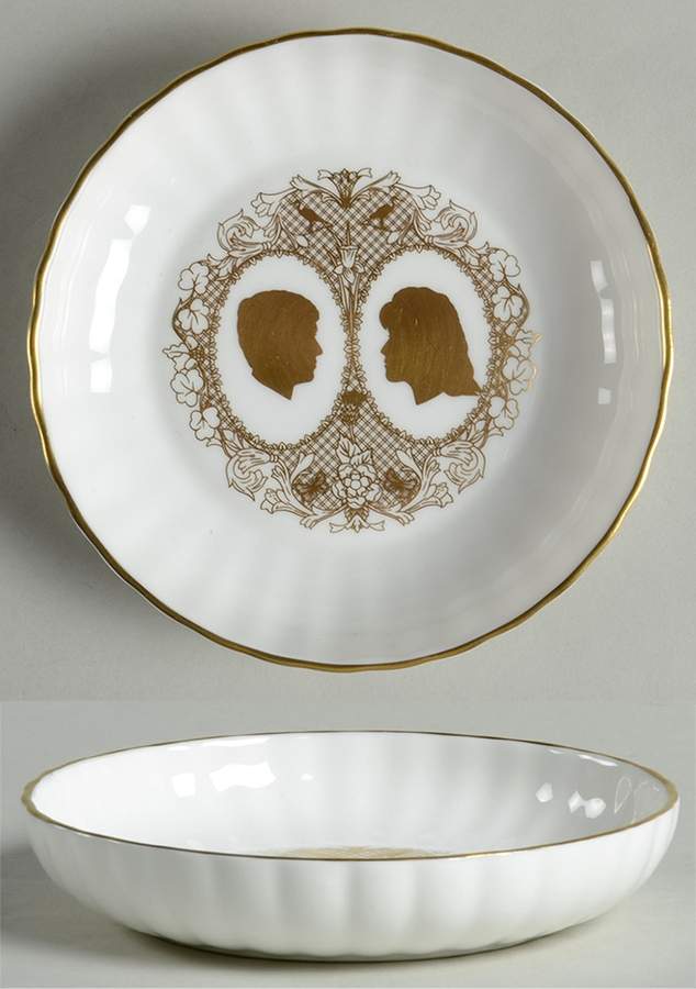 Coalport Royalty Giftware Princess Beatrice Birth Dish - No Box by Coalport-1