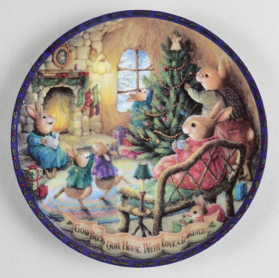 Christmas Comes To Primrose Hill God Bless Our Home - Boxed by Crestley-1