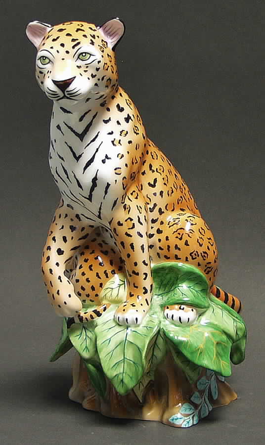 Lynn Chase Figurines & Giftware Mother & Cub Jaguar - With Box by Lynn Chase-1