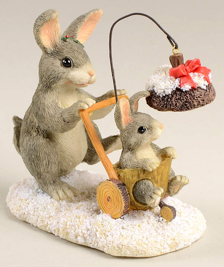 Charming Tails Christmas Stroll - With Box Bx369 by Charming Tails-1