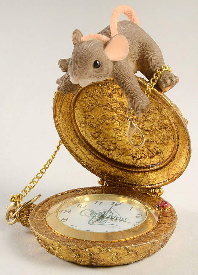 Charming Tails It's Time For Fun-Clock - Boxed by Charming Tails-1