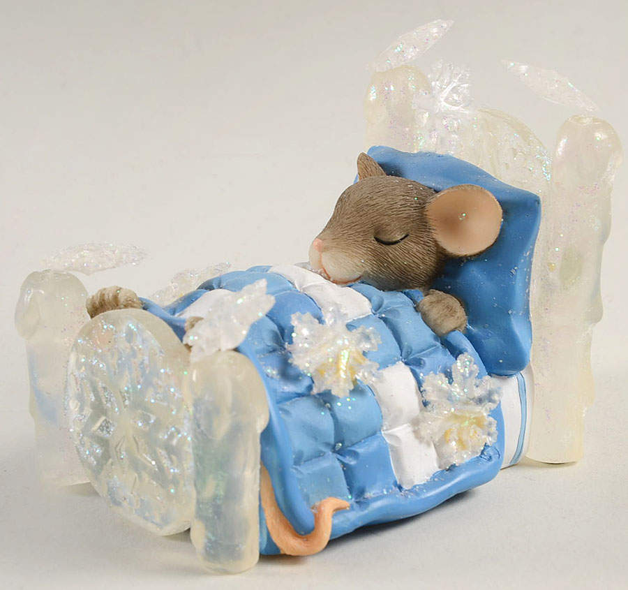 Charming Tails Dreaming Of A White Christmas - With Box Bx373 by Charming Tails-1