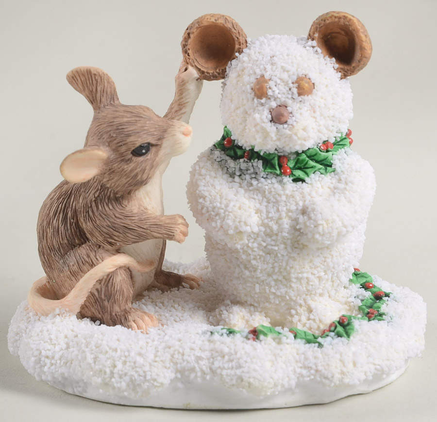 Charming Tails Mickensy Building A Snowmouse - Boxed by Charming Tails-1