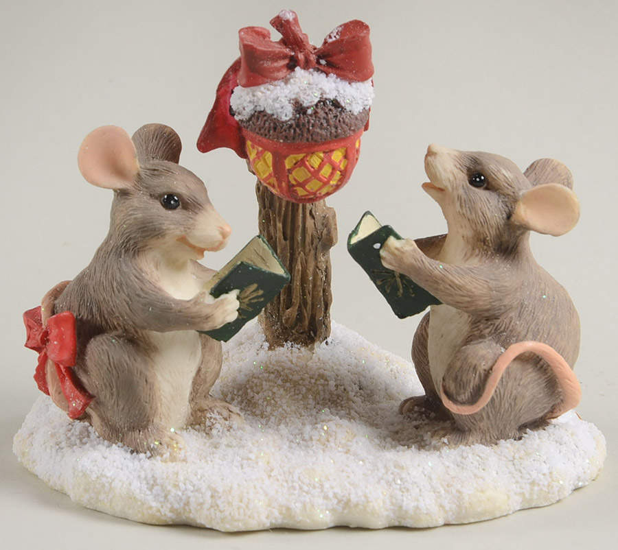 Charming Tails Mackenzie & Maxine Caroling - No Box by Charming Tails-1