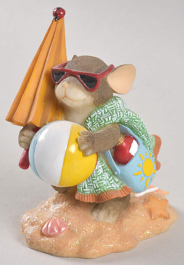 Charming Tails Headin For The Beach - With Box-Bx540 by Charming Tails-1