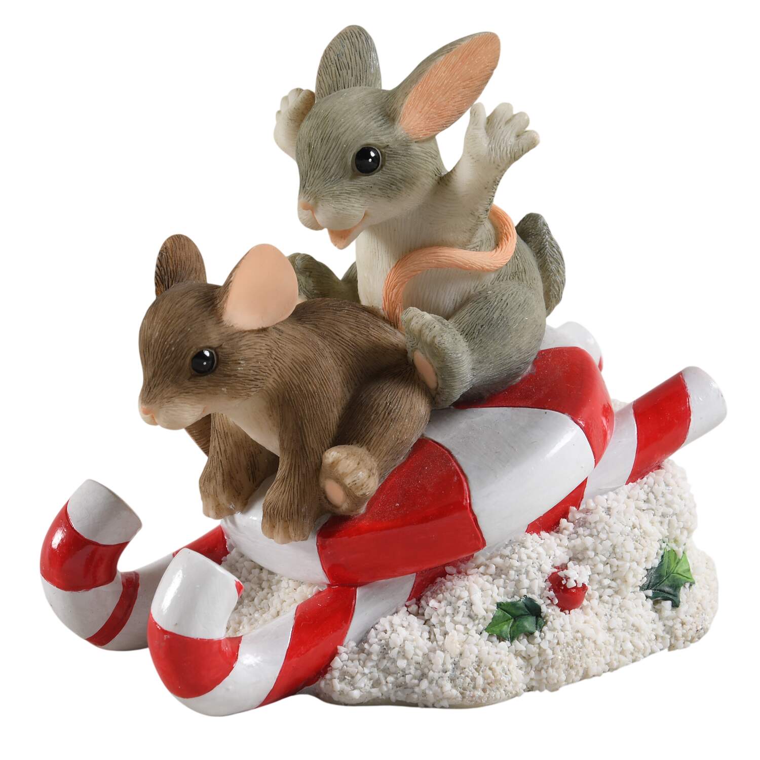 Charming Tails Candy Cane -Stocking Holder - Boxed by Charming Tails-1