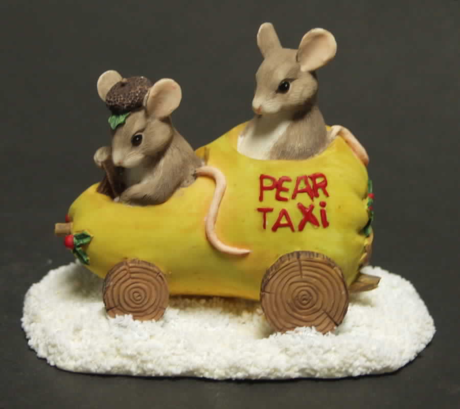 Charming Tails Pear Taxi - No Box by Charming Tails-1