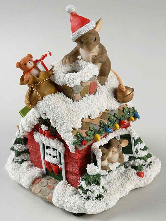 Charming Tails Here Comes Santa Claus-Musical - Boxed by Charming Tails-1