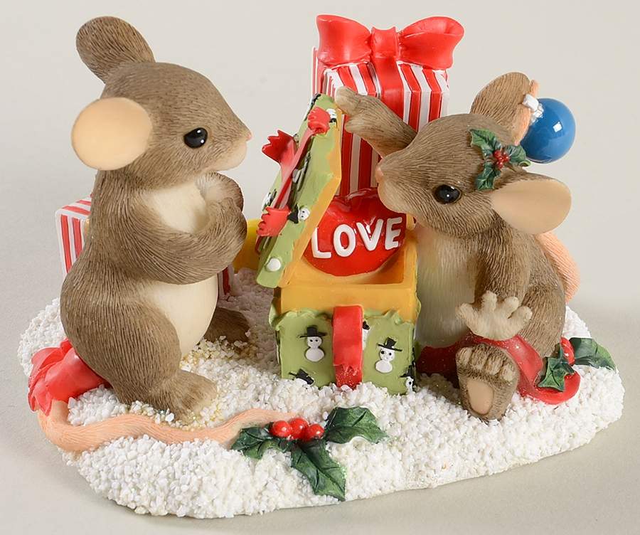 Charming Tails Love Is The Best Gift - With Box by Charming Tails-1